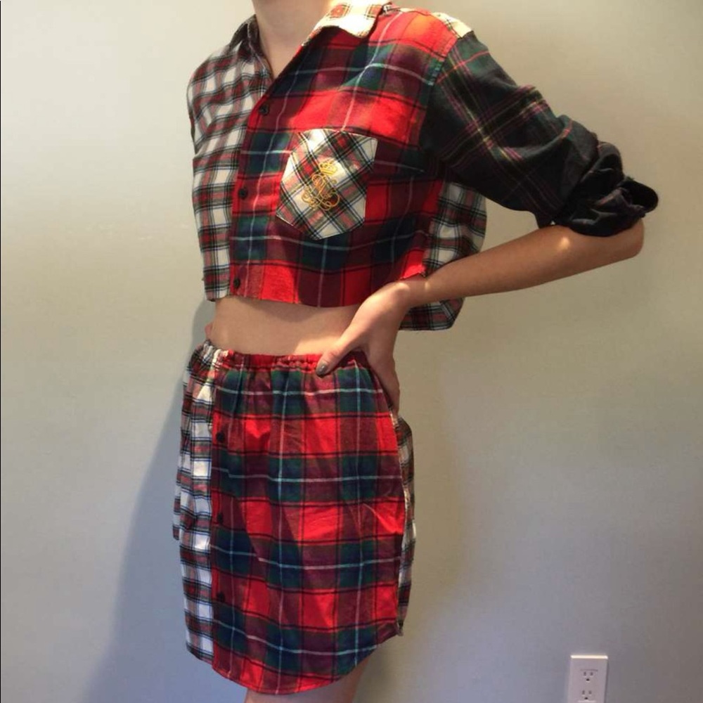 Ralph Lauren skirt, shirt combo set